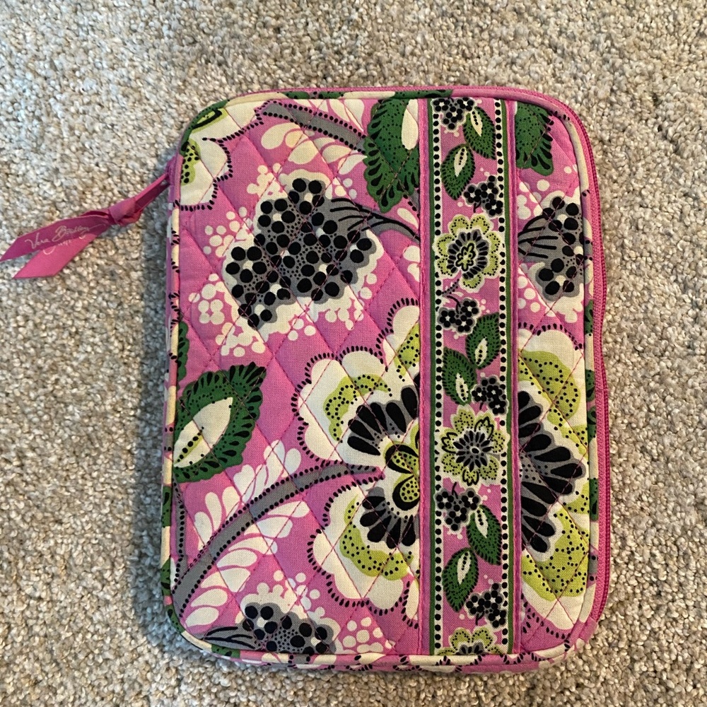 Vera Bradley Quilted Pink Floral Tablet Case BFPM-05-213
